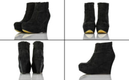 Stiefeletten Kurz Plateau Keilabsatz Bullboxer