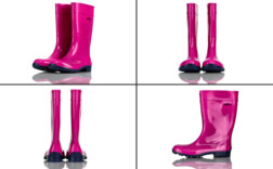 Gummistiefel Rosa Dry Walk