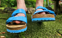 Birkenstock Arizona Sky Blue Lack