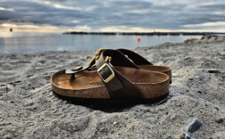 Birkenstock Gizeh Graceful Toffee Fringe