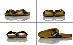 Birkenstock Madrid Big Buckle Schwarz Lack