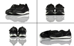 Sneakers Schwarz Esmara