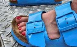 Birkenstock Arizona Sky Blue Lack