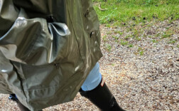 Gummistiefel Schwarz Glossy Hunter
