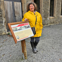 Gummistiefel Schwarz Lack Guess