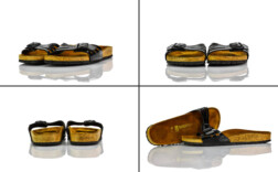 Birkenstock Molina Schwarz Lack