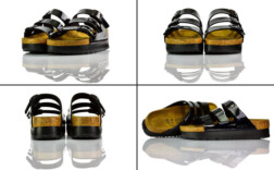 Papillio Plateau Florida Schwarz Lack