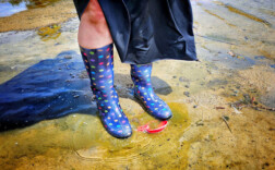 Gummistiefel Bunt Punkte