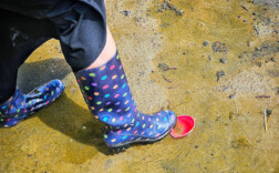 Gummistiefel Bunt Punkte