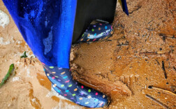 Gummistiefel Bunt Punkte