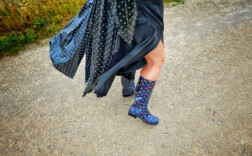 Gummistiefel Bunt Punkte