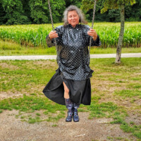 Gummistiefel Bunt Punkte